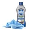 Black Swan Distributors - Bar Keepers Friend Cooktop Cleaner, Lemon Scent (13 oz) & Non-Abrasive, Washable Microfiber Cleaning Cloth (15x15 in) - Home Cleaning Supplies Kit view 1