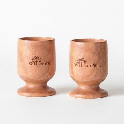 WITSOUL Neem Eye wash Cup Help to Rinses Out Dirt from Eye with Ayurvedic Healing PCS of 2