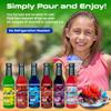 12.7oz Pure Cane Sugar Sno-Cone Syrup-Contains No High Fructose Corn Syrup(Six Flavor Variety Pack) view 4
