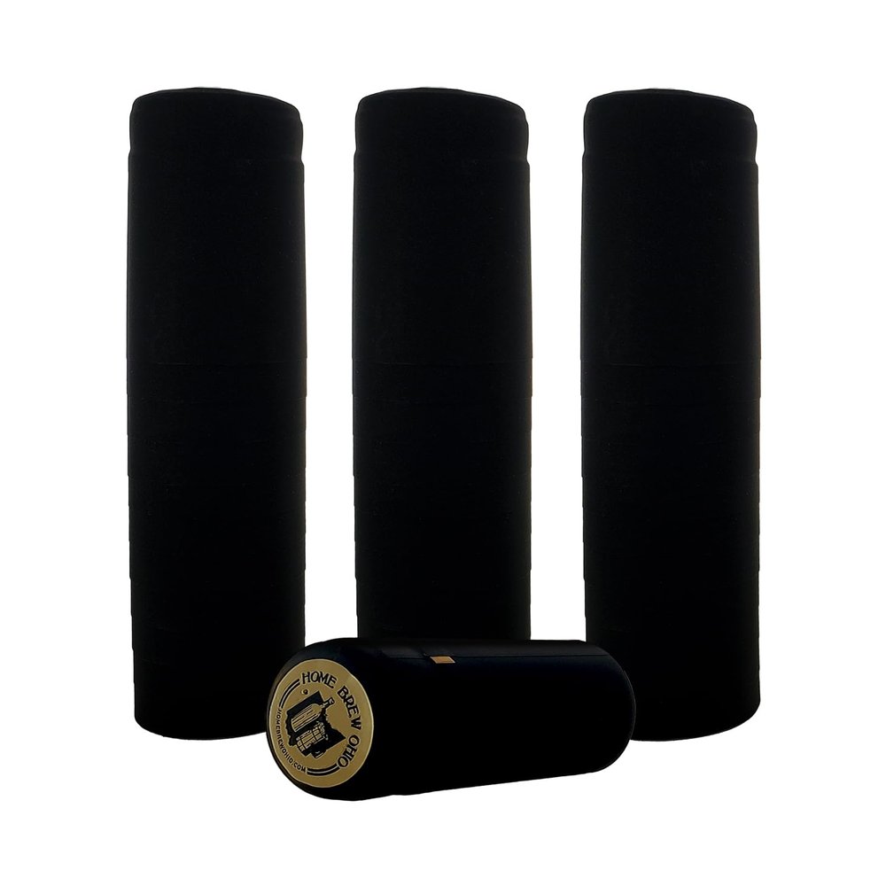 Home Brew Ohio Black PVC w/Home Brew Ohio Logo Black on Gold Top-30 count