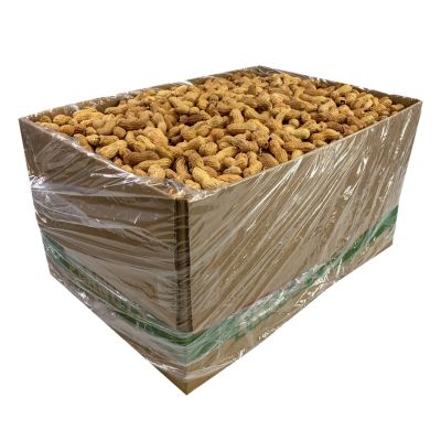 Hampton Farms - USA Grown All-Natural - Jumbo Roasted In-Shell Salted Peanuts - 25 lb. Box