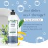 Therapy Clean Plant Based Dish Soap Liquid - Juniper & Lemon Zest fl. 16 oz - Non Toxic Dish Soap Liquid, All Natural Scent, Organic Dishwashing Cleaner and Detergent for Kitchen view 2