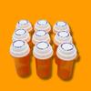 Five Star Supplies Thumb Tab Plastic Pill Bottles - Reversible Cap Easy Open & Child Resistant - Pill Container Prescription Vial - Easy Open/Push N Turn (Blue, 13 DRAM 215 ct.) view 2