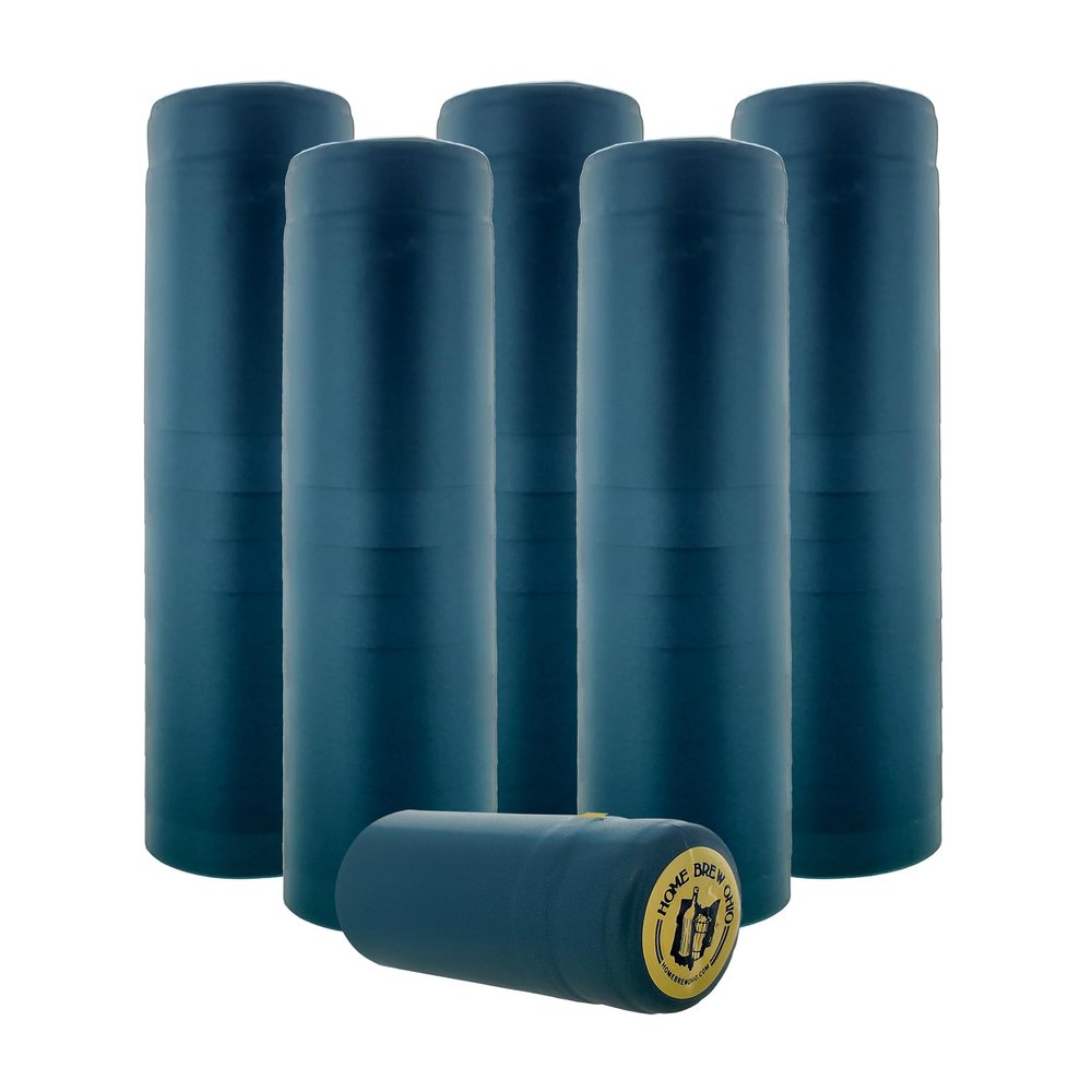 Home Brew Ohio Metallic Blue PVC w/Home Brew Ohio Logo Black on Gold Top-100ct