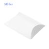 M METERXITY 100 Pack Pillow Boxes - Wedding Gift Box Decoration Candy Chocolate, Apply to Wedding/Party/Christmas (4.5"x2.8", White) view 3