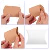 M METERXITY 100 Pack Pillow Boxes - Wedding Gift Box Decoration Candy Chocolate, Apply to Wedding/Party/Christmas (4.5"x2.8", White) view 4
