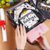 Hmxpls 4pcs Graduation Gift Bag with Handles, Non-Woven Graduation Gift Bags, Reusable Tote Bags for Gifts Wrapping, Graduation Party Favor Supplies view 2