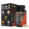 5-in-1 Fierce Immunity Supplement, Immune Support Supplement and Boosters for Adults, Vitamin C, Quercetin, Vitamin D, Zinc, L-Arginine, Hesperidin, Immunity Support, 90 Capsules (1 Month Supply) view 1