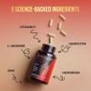 5-in-1 Fierce Immunity Supplement, Immune Support Supplement and Boosters for Adults, Vitamin C, Quercetin, Vitamin D, Zinc, L-Arginine, Hesperidin, Immunity Support, 90 Capsules (1 Month Supply) view 3