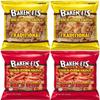 Fried Pork Skins Variety 4 - Pack (2) Traditional 4 oz and (2) Hot & Spicy 4 oz. view 1
