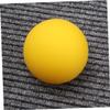 PartyKindom Massage Yoga Muscle Roller Food-Grade Silicone Physical Therapy for Muscles Myofascial Release and for Rehab and Yoga Yellow view 2