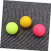 PartyKindom Massage Yoga Muscle Roller Food-Grade Silicone Physical Therapy for Muscles Myofascial Release and for Rehab and Yoga Yellow view 3