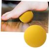 PartyKindom Massage Yoga Muscle Roller Food-Grade Silicone Physical Therapy for Muscles Myofascial Release and for Rehab and Yoga Yellow view 4