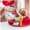 1pc Palm Cleaning Brush Household Washing Brush for Kitchen Tableware Natural Bristles Hanging for Easy Drying for Tea Tray and Dish Cleaning view 2