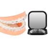 Comfort Cover for Braces - Lip Protector, Lip Cushion, Mouth Guard Clear Teeth Shield Bumper for Brackets, Aligner, Dental Wax Alternative, Soft and Comfortable, in Portable Storage Case with Mirror view 1