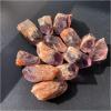 AMAZWI Amethyst Rough Stone Natural Crystal Mixed Stone Amethyst Tumbled Chips Crushed Stone Healing Crystal Jewelry Making Home Decor Fish Tank Stone (Size : 10pcs) view 1