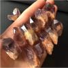 AMAZWI Amethyst Rough Stone Natural Crystal Mixed Stone Amethyst Tumbled Chips Crushed Stone Healing Crystal Jewelry Making Home Decor Fish Tank Stone (Size : 10pcs) view 4