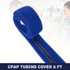 CPAP Hose Cover 6ft Tube Covers Sleeve for Heated Hoses Zippered Tubing Wrap Insulator No Condensation Cat Proof CPAP Tubing Cover view 2