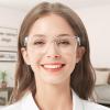 WEMOOTANTS 4 Packs Large Women's Reading Glasses 2.0 Square Clear Readers 1.00 1.25 1.50 1.75 2.00 2.25 2.50 2.75 3.00 3.50 4.00 view 2
