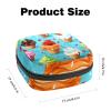 Ice Cream Menstrual Pad Purse for School, Tampons Collect Pouch for Women Girls, Soft Sanitary Napkin Disposal Bags view 2