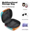 Ice Cream Menstrual Pad Purse for School, Tampons Collect Pouch for Women Girls, Soft Sanitary Napkin Disposal Bags view 4
