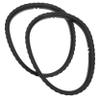 Uonlytech 2pcs Elderly Potty Stool Toilet Seat Riser Fixing Ring for Commode Bags view 1