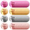 Olutacot 48 Pcs Happy Mother's Day Cupcake Topper Mirror Disc Acrylic Cake Topper Charms Happy Mother's Day Round Cake Engraved Topper Charms for Mother's Day Birthday Party Decor view 1