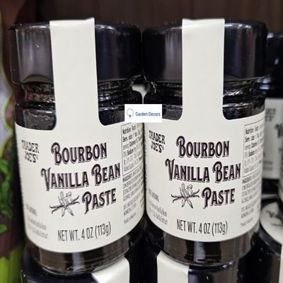 NineLife Basics Trader Joe's Bourbon Vanilla Bean Paste 4oz 113g (Two Bottles)