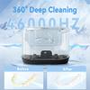 Ultrasonic Retainer Cleaner, Professional ATCKIT Ultrasonic Dentures Cleaner Machine with 7.5 OZ 46KHz, ATCKIT Portable Jewelry Cleaner for Dental, Invisalign, Mouth Guard, Braces, Aligner, Black view 2