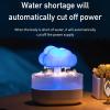 Essential Oil Diffuser Aromatherapy Humidifier with 7 Colors Light & Auto Shut Off & Water Drip Sound Aroma Diffuser for Home Room Office Yoga (White) view 2