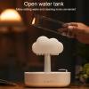 Essential Oil Diffuser Aromatherapy Humidifier with 7 Colors Light & Auto Shut Off & Water Drip Sound Aroma Diffuser for Home Room Office Yoga (White) view 4