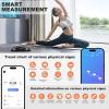 APP Body Fat Scale Intelligent Weight Scale Body Scale Rechargeable Intelligent Weight Scale, Digital Bathroom Scale with Smartphone Application Body Composition Monitoring Health Analyzer (Black) view 4