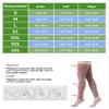 EVOPLECI Thigh High Compression Stocking Footless - 1Pair, Thigh-Hi Leg Compression Sleeves Unisex, 15-20mmHg Gradient Compression with Silicone Band, for Post-Thrombotic Syndrome and Chronic Venous Insufficiency Edema, Swelling (SKIN, XXXXL) view 3