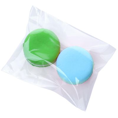 COQOFA 3x4 inch 200Pcs Clear Cookie Bags Macaron Cellophane Bag Self Adhesive Resealable Self Sealing Gift Packaging Plastic Cello Small Candy Treat