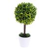 Holibanna Floral Ornaments Decor Artificial Grass Ball Bonsai Lifelike Topiary Plant for Wedding Decor (Small) view 1