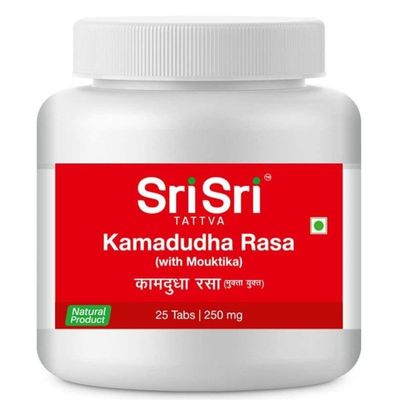 MY69 Sri Sri Tattva Kamadudha Rasa 250mg Tablet -25 Tablets