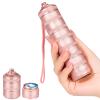7 Day Travel Pill Organizer - Metal Waterproof Vitamin Case Pill Box, Daily Pill Container 7 Compartments, Weekly Pill Containers for Medicine Supplements Fish Oil view 1