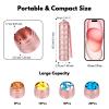 7 Day Travel Pill Organizer - Metal Waterproof Vitamin Case Pill Box, Daily Pill Container 7 Compartments, Weekly Pill Containers for Medicine Supplements Fish Oil view 2