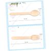 Cabilock 50pcs Diy Wooden Spoons for Craft Painting Smooth Edges Long Handle for Boy Girl Art Projects and School Activities Wooden Spoons for Creative Use view 4