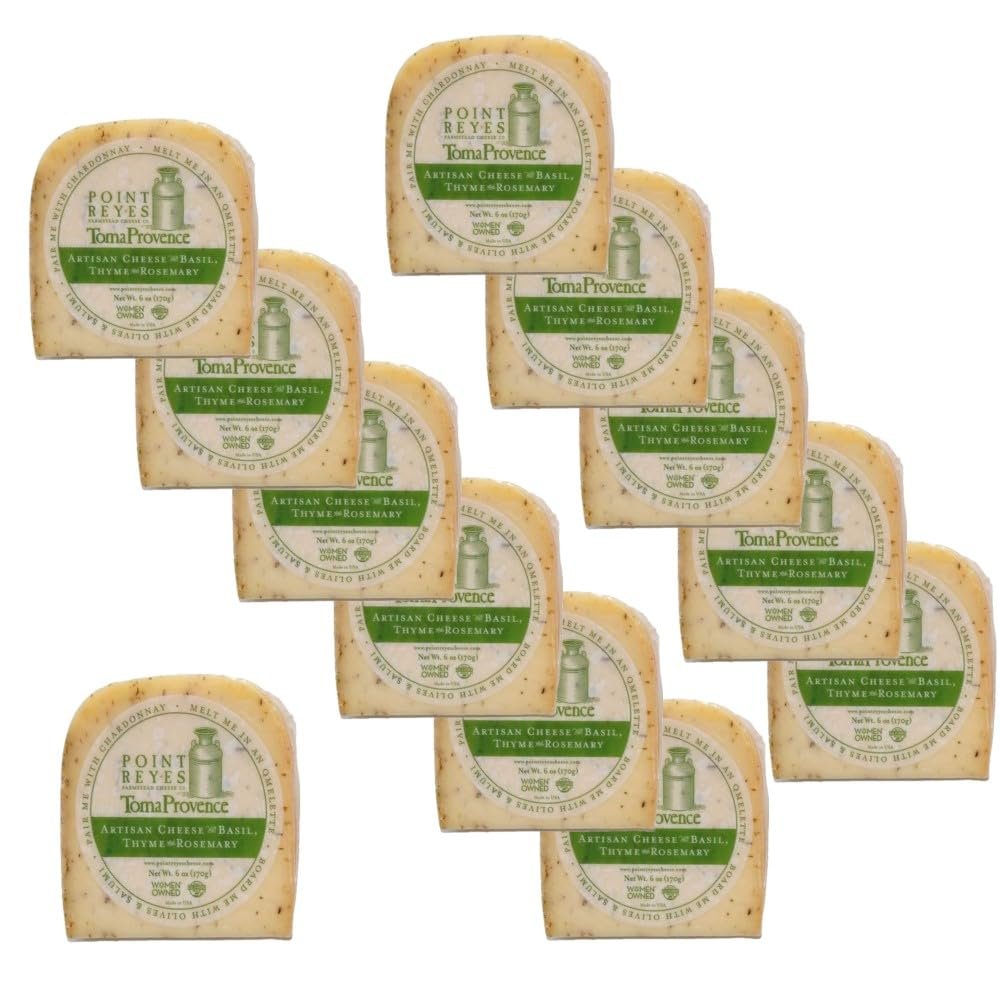 NineLife Basics Point Reyes Toma Provence Wedge, 6 oz, 12 Pack