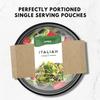 Friendly Salad Dressing - Ready to Serve Individual Pouches, 1 oz each- Very Berry, 8 Count (Large, Italian) view 3
