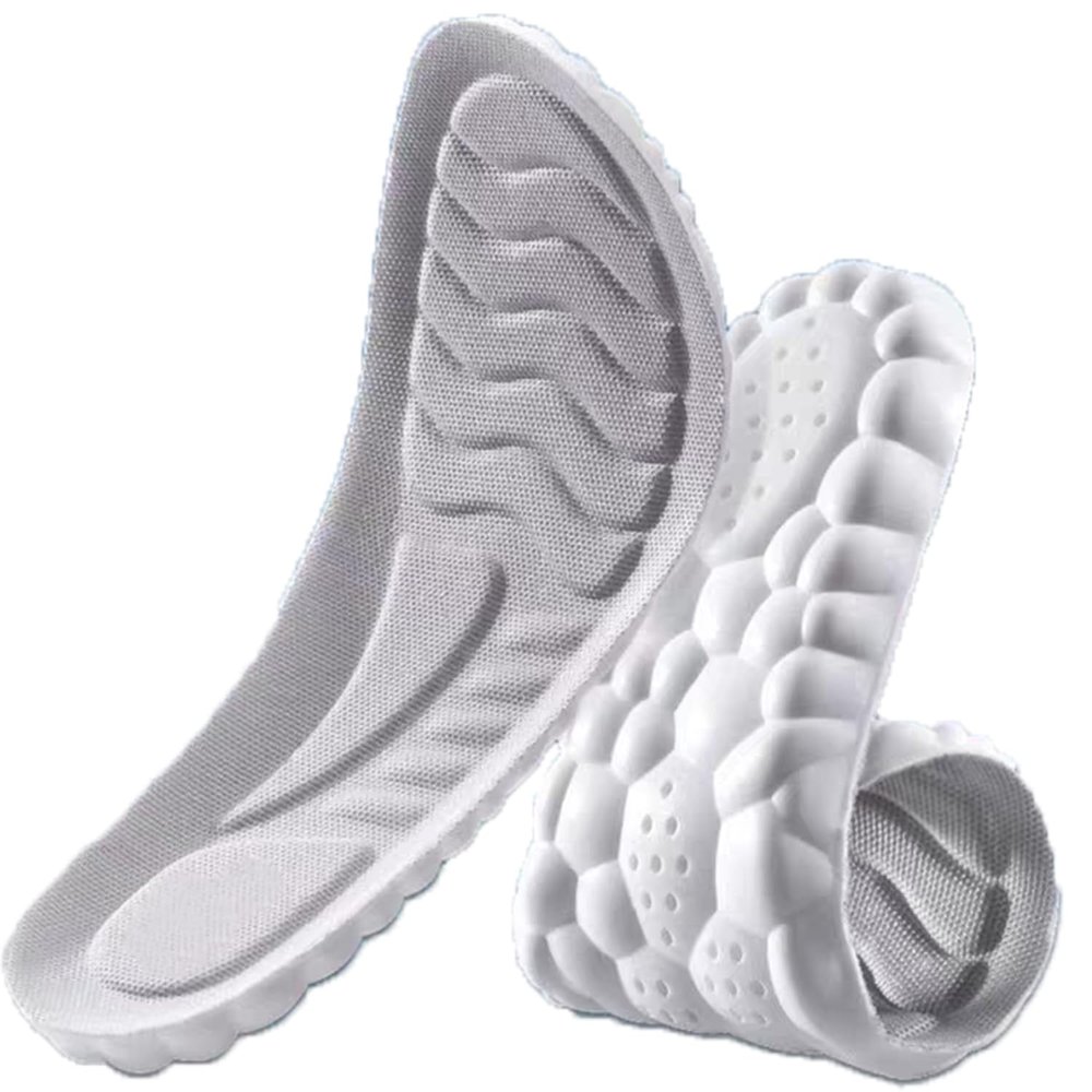 SOLO ACTFIT 4D Cloud Soles Memory Foam Shoe Inserts,Support Shock Absorption Cushioning Sports Comfort Inserts, Breathable Shoe Inner Soles for Running,Walking,Hiking etc.