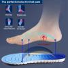 SOLO ACTFIT 4D Cloud Soles Memory Foam Shoe Inserts,Support Shock Absorption Cushioning Sports Comfort Inserts, Breathable Shoe Inner Soles for Running,Walking,Hiking etc. view 4