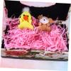 PartyKindom 1pack Pink Shredded Paper Fillers for Boxes Wedding Party Supplies and Packaging Needs for Wine Cases Candy Containers and Special Occasions view 2