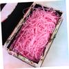 PartyKindom 1pack Pink Shredded Paper Fillers for Boxes Wedding Party Supplies and Packaging Needs for Wine Cases Candy Containers and Special Occasions view 3