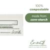 100% Compostable Food Storage Bags [Snack 300 Pack] Eco-Friendly Freezer Bags, Resealable Bags, Heavy-Duty, Reusable, Off-White by Earth's Natural Alternative view 3