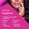 Zena Nutrition Liquid Collagen for Women & Men (Type 1 & 2) & 5000mcg Biotin, 2500mg Verisol Bioactive Collagen Peptides, Hair, Skin, Nail Supplement, Mixed Berry, 60 Servings, 20.3 fl oz view 3