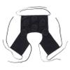 PartyKindom 1pc Moxibustion Box Cloth Smoke Filter for Neck Shoulders and Joints Thickened Black Moxibustion Holder for Relief view 1