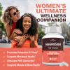 4-in-1 Magnesium Complex for Women - Magnesium Glycinate Supplement for Women with Chasteberry, Dong Quai & Vitamin B6 for Stress Relief, Better Sleep, Nerve, Bone & Muscle Support, 60 Capsules view 2