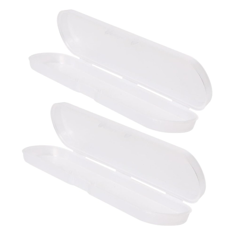 Cabilock 6 Pcs Box Digital Thermometer Portable Thermometer Case Baby Thermometer Accessory Body Thermometer Organizer Thermometer Holder Display Case Baby Holder Variety Travel Color Box